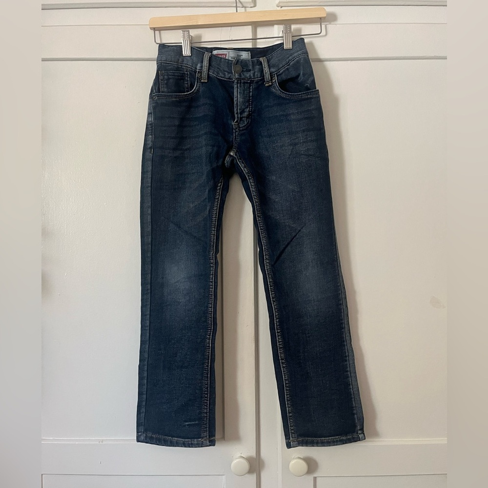 Levi’s 511 “The Knit Jean” Boys Size 10 Reg 25x25 Medium Wash Zip Fly
